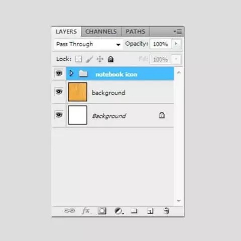 آموزش طراحی آیکون دفترچه یادداشت در فتوشاپ